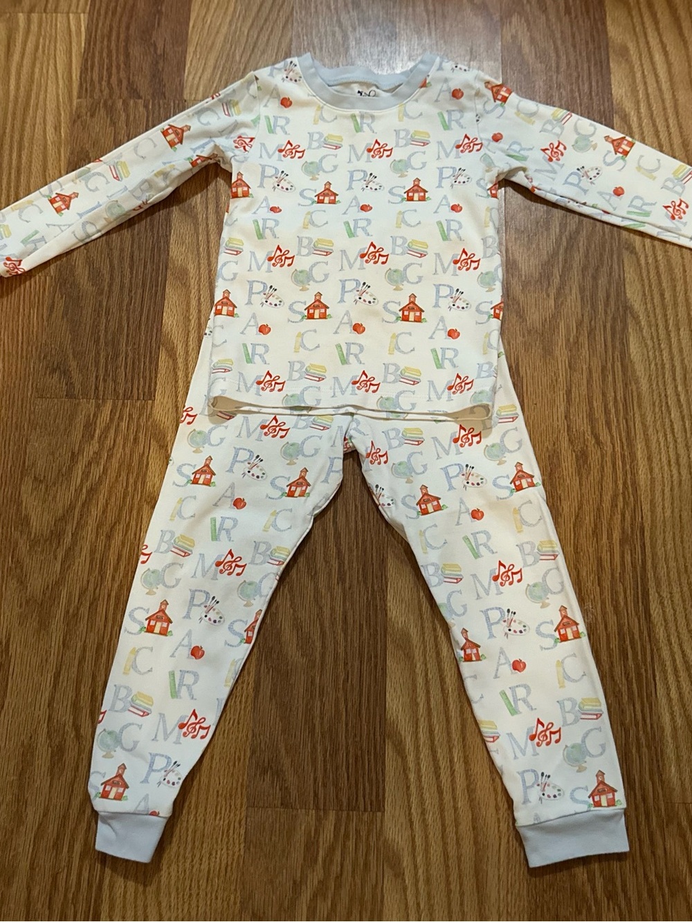 James & Lottie school pajamas (4T)